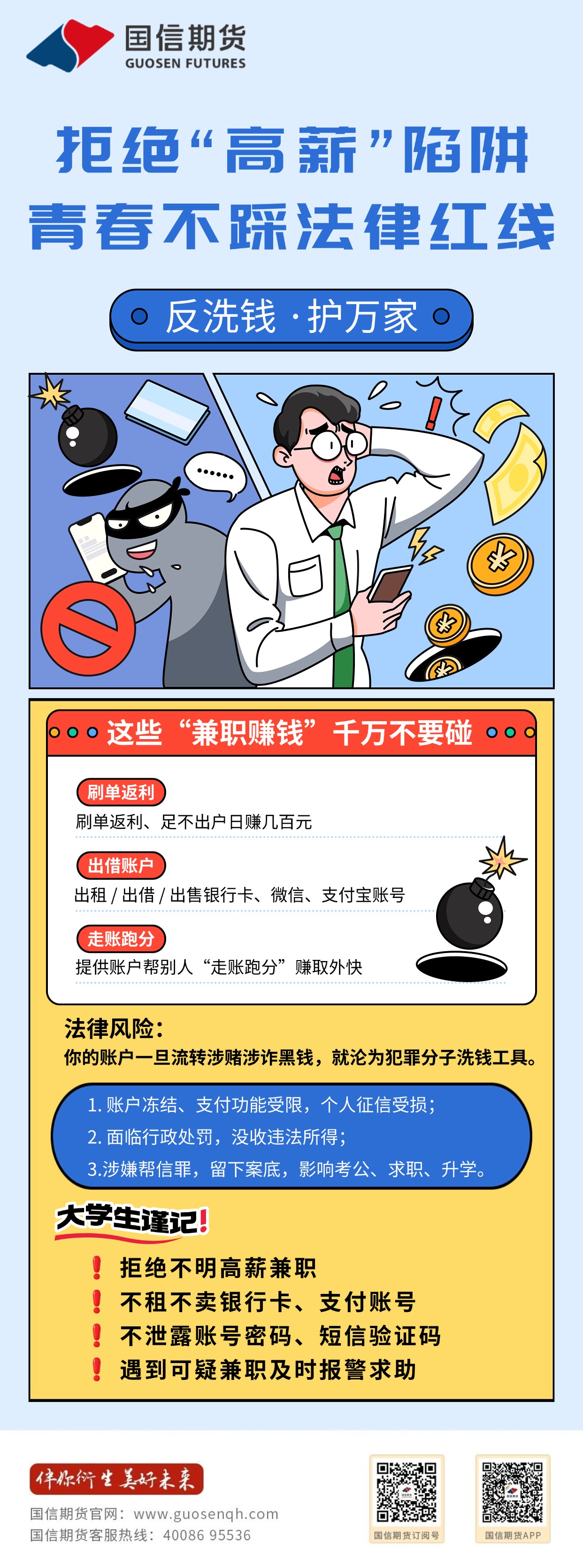 【反洗钱宣传】-反洗钱·护万家-拒绝高薪陷阱 青春不踩法律红线.png